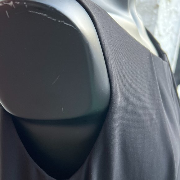 Eliza J New York Sleeveless Back Zip Knee Length Dress Black Size 10 - Picture 3 of 9